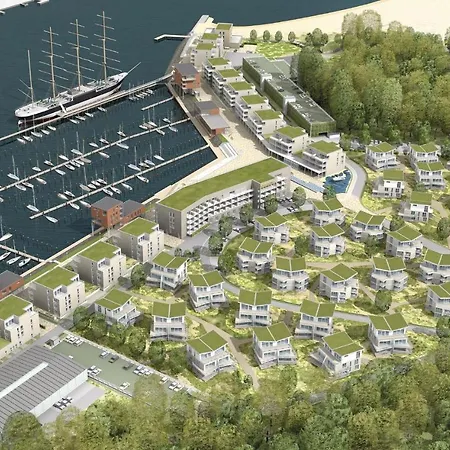 Duenenvilla 17, Whg 5 公寓 吕贝克